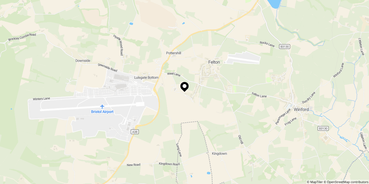 Approximate location of Felton Street, Felton